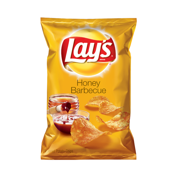 Lay's Honey Barbecue Flavored Potato Chips 184Gr