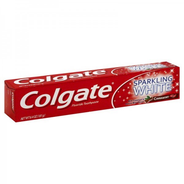 Colgate Sparklng White Cinnamint Toothpaste, MHD 30.06.23