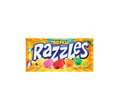 Razzles Tropical gum 40g