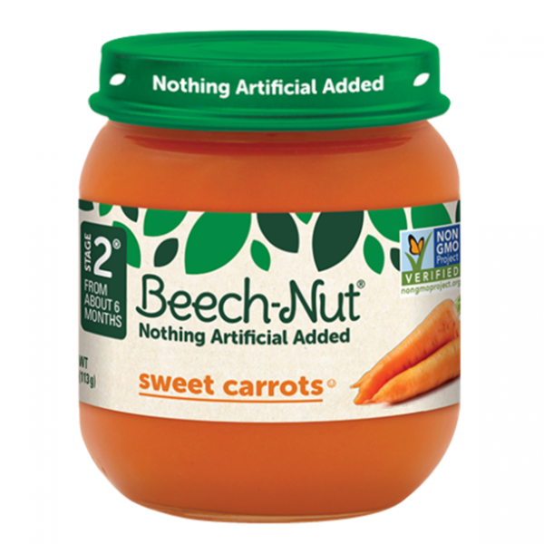Beech-nut sweet carrots/ MHD 1.6.23