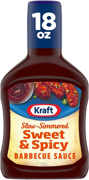 Kraft Sweet & Spicy Barbecue Sauce MHD 05.07.2022