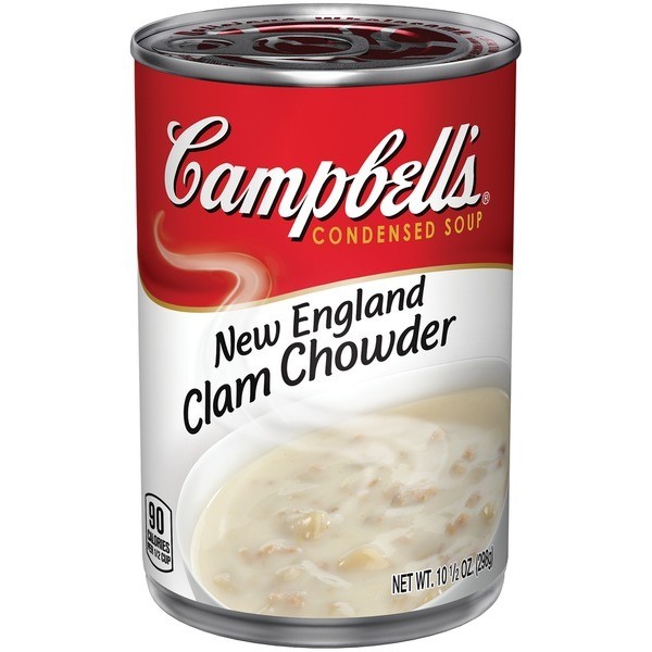 Campbell's New England Clam Chowder Soup mhd 12.12.23