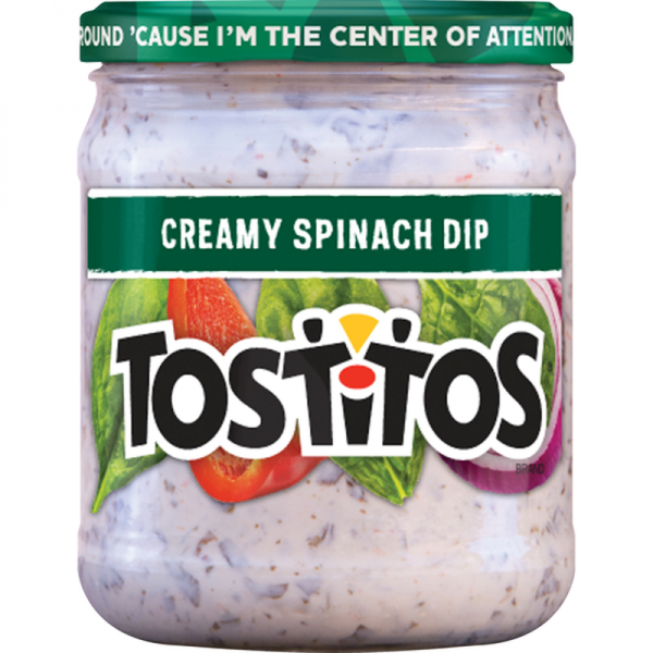 Tostitos Creamy Spinach Dip 425g, MHD 14.12.2022