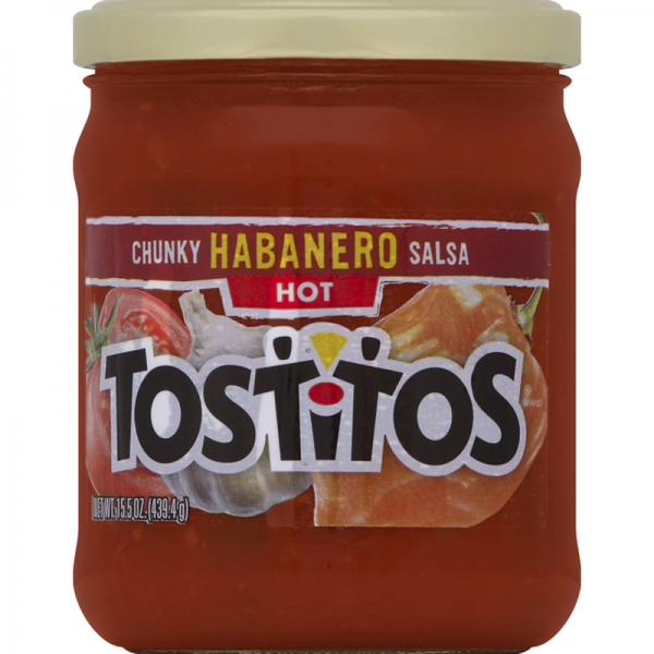 Tostitos Chunky Salsa Hot Habanero 439g