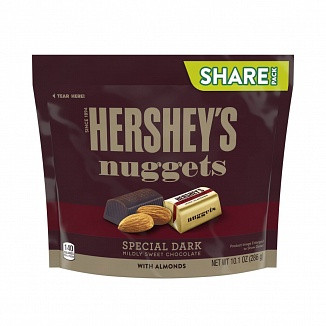 Hershey's Nuggets Special Dark with Almonds Share Pack 286g