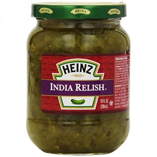 Heinz India Relish 10 fl oz,/ MHD 2.6.23
