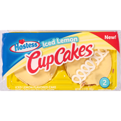 Hostess Cup Cakes, Iced Lemon 2 each / 25.02.22