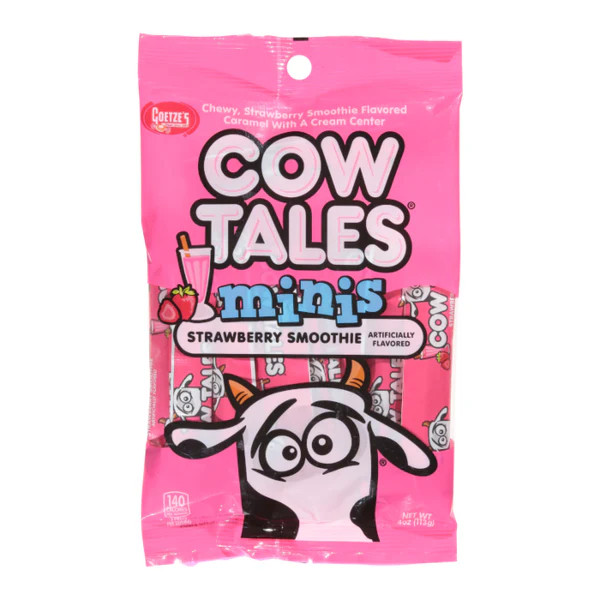 Cow Tales Strawberyy Smoothie Minis 113g, MHD 30.01.2026