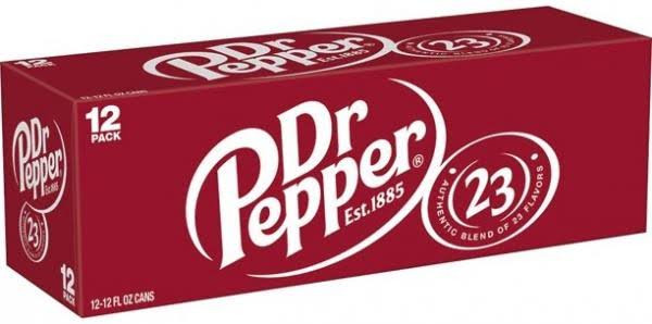 12x Dr Pepper Original Soda USA 355ml