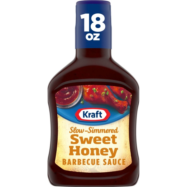 Kraft Sweet Honey Barbecue Sauce, MHD 14.08.22