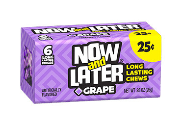 Now & Later 6PC Grape 26g