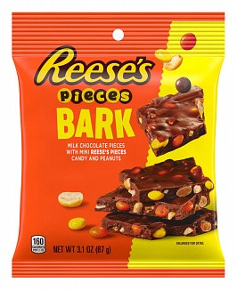 Reese's Pieces Bark (87g) – Schokoladen-Bruch mit Erdnussbutter-Linsen