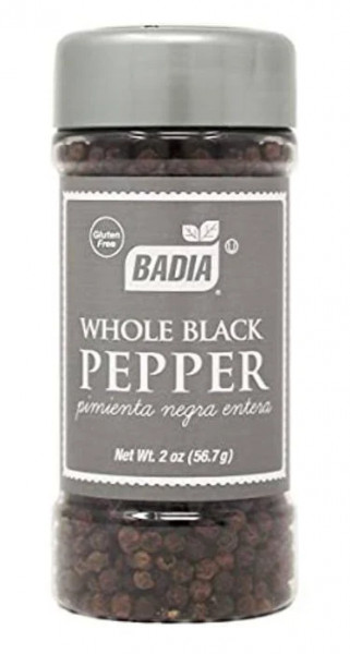 Badia Whole Black Pepper 56,7g