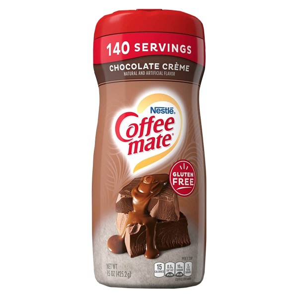 Coffee mate Chocolate Creme Gluten-free 425g Mhd 27.07.2022