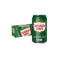12xCanada Dry Ginger Ale 355 ml – USA