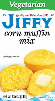 Jiffy Corn Muffin Mix Vegetarian 240g