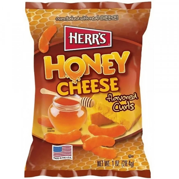 Herr´s Honey Cheese 28g MHD 23.11.2026