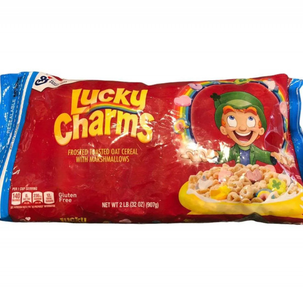 Lucky Charms Frühstückscerealien 907g RIEßEN BEUTEL– Marshmallow & Knusperflocken (US Klassiker)