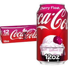 Coca Cola Cherry Float 12x 355ml USA